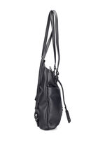 Rieker, tas, dames, met optische luipaardaccenten ZWART